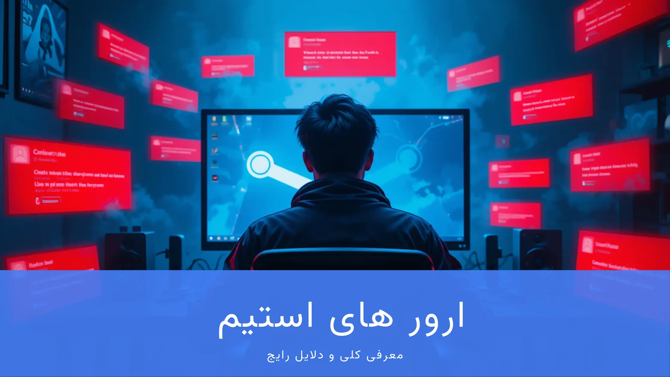 ارور های استیم